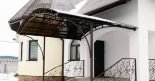 Навесы из металла над крыльцом Калуга, цена от 1922 руб.